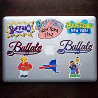 Image 1 of Buffalo Sticker Pack Bundle | 8 Stickers