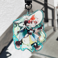 Image 2 of Ricken 3" Holo Acrylic Charm