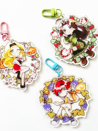 Image 3 of Harvest Moon 3.5" Acrylic Charms - A Wonderful Life Girls