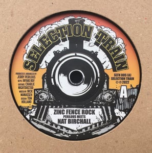 Image of Nat Birchall /Peerilous & Manasseh - 'Zinc Fence Rock ' / 'Dub Shack' (new UK 7" vinyl)