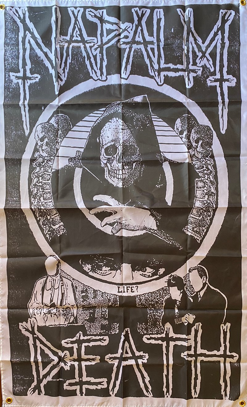 Image of Napalm Death Flag