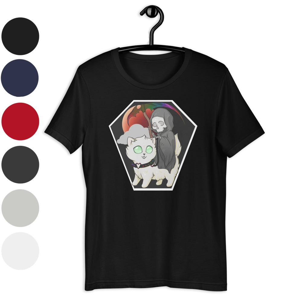 Image of Death Rides Unisex Tee