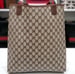 Image of Vtg. Gucci Brown Monogram Tote