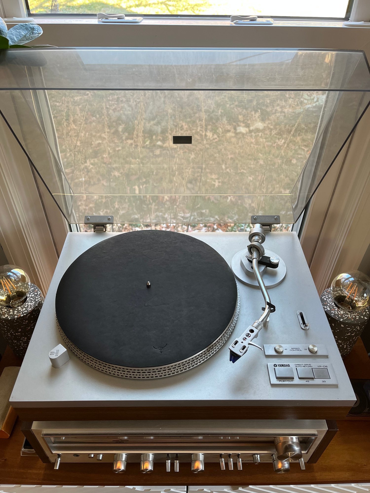 Image of Black Turntable Slipmat
