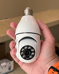 360' Degree Surveillance "LIGHT BULB" Camera