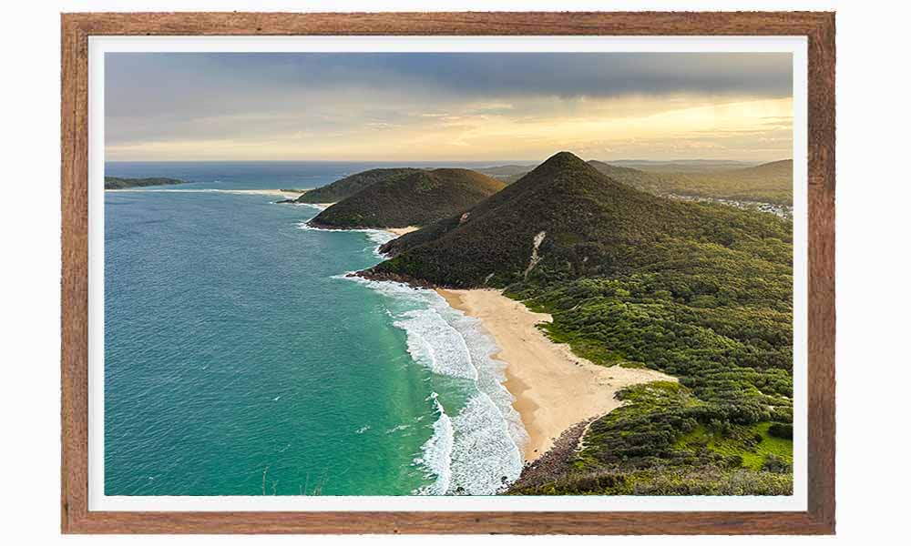 Image of Mt. Tomaree - Framed Print