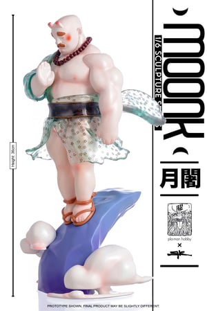 Image of 【Pre-order】1:6 Scale Sculpture "MOONK 月闍"
