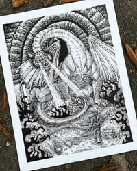 Image 1 of Smaug’s Lair - Print