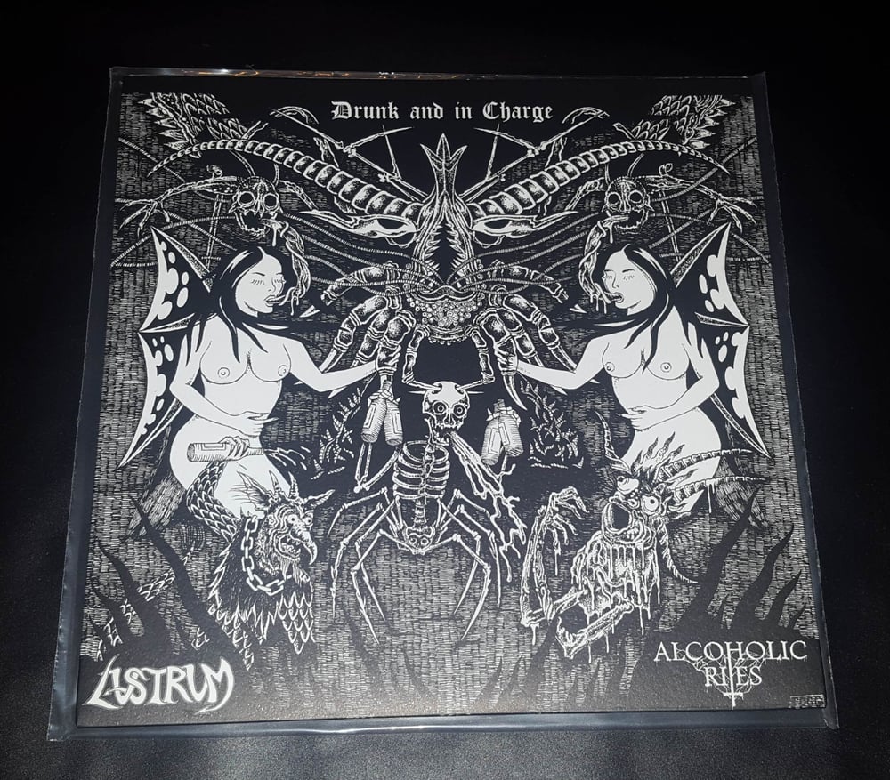 Alcoholic Rites / Lustrum  - Drunk and in Charge -Split- - 7”EP