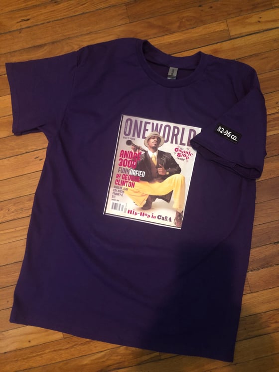 Image of Andre 3000 - One World Magazine Cover T- Shirt 