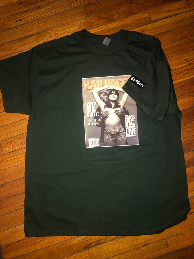 Image of ODB "Keepin it Raw" (Classic) Rap Pages Magazine Cover T-shirt