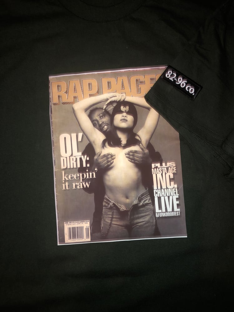 Image of ODB "Keepin it Raw" (Classic) Rap Pages Magazine Cover T-shirt