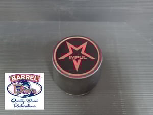 Image of Hoshino D-01 centre caps. 75mm hole.