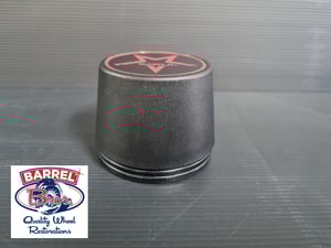 Image of Hoshino D-01 centre caps. 75mm hole.