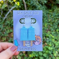 Sea Salt Ice Cream Earrings