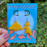 Image 3 of Dino Nuggie Earrings