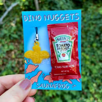 Dino Nuggie Keychain