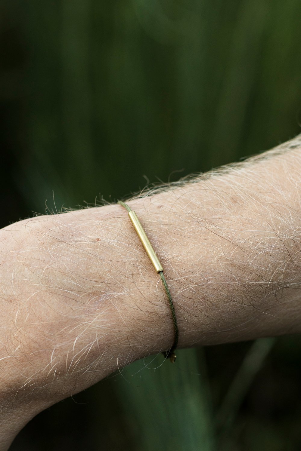 Image of Brass Tube Bracelet