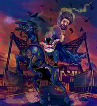 Image 2 of "Spook Kelly" Print