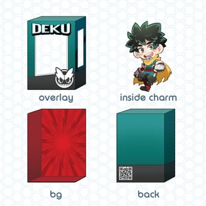 Bkdk Figure Shaker Charms