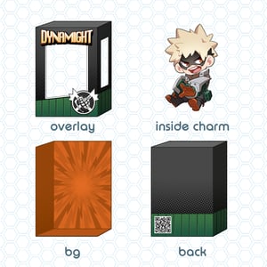 Bkdk Figure Shaker Charms