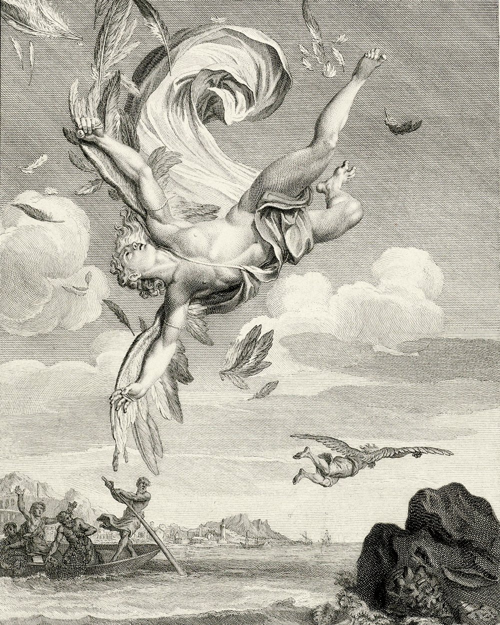 "The Fall of Icarus" (1731)