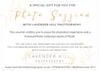 GIFT VOUCHER LAVENDER HILL PHOTOGRAPHY