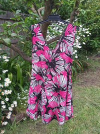 Image 1 of Pink Tropicana Swing top - 2 neckline options