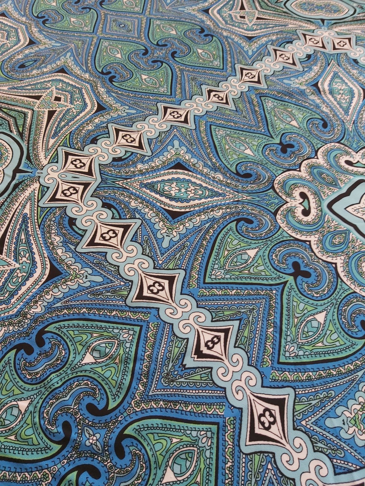 Image of Blue dream swing top - 2 neckline options