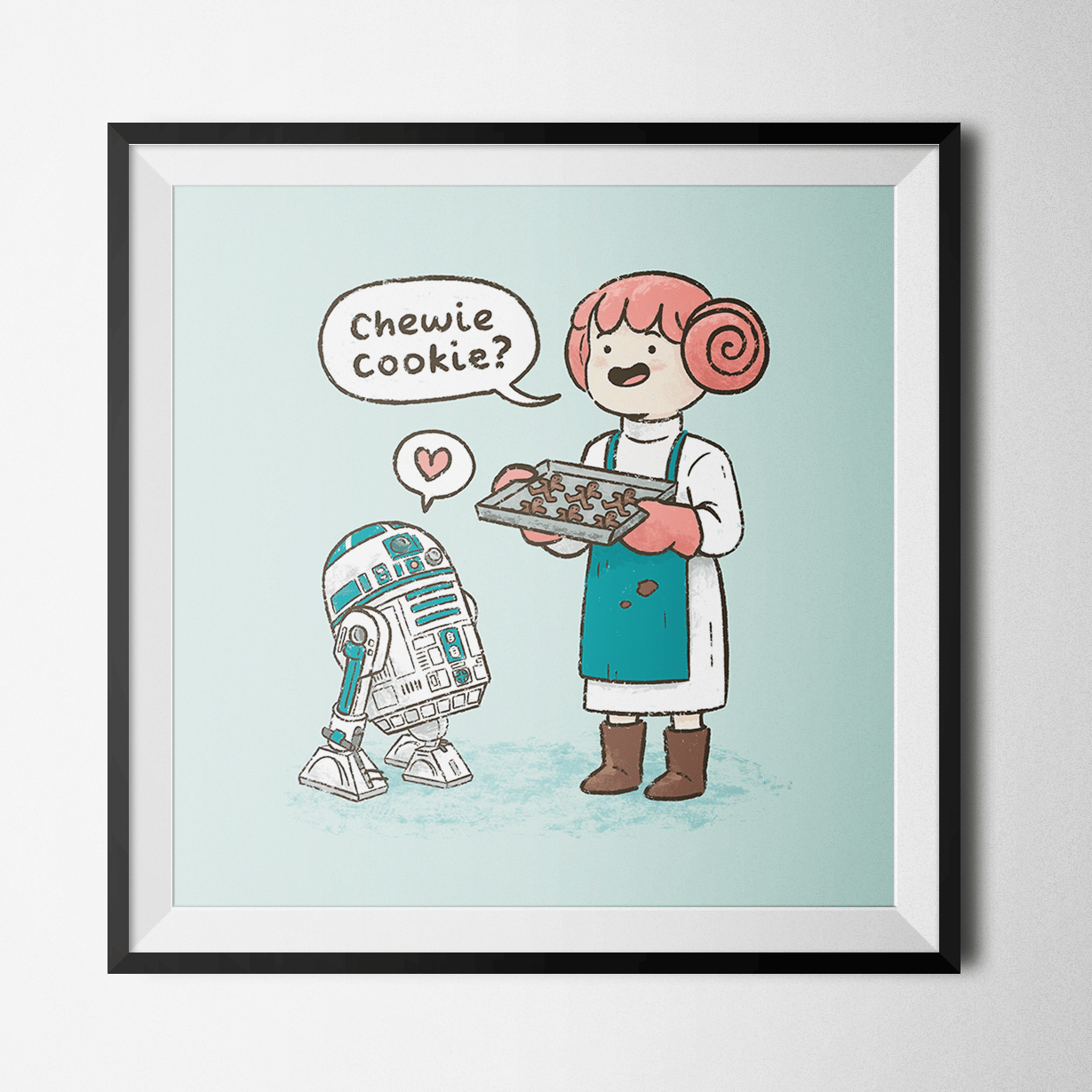 Chewie Cookie Print