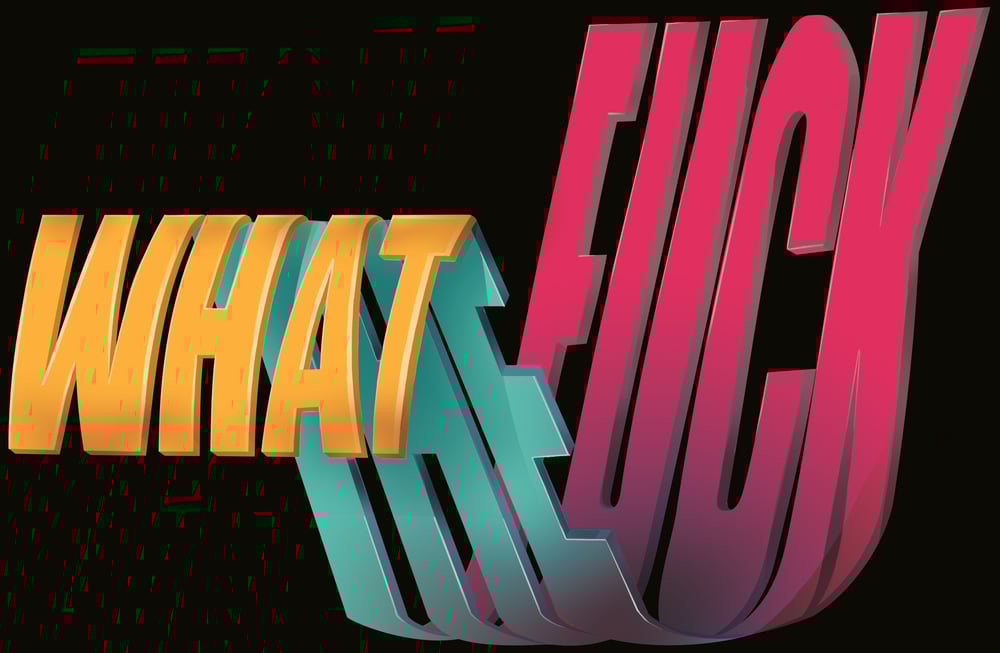 Pull "WHAT THE FUCK" - Femme