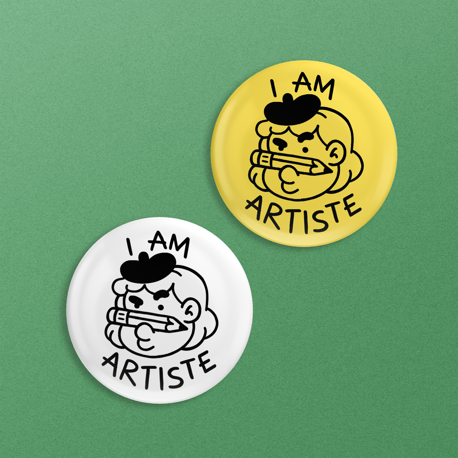 I Am Artiste Badge