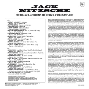 Image of JACK NITZSCHE - The Arranger As Superman: The Reprise & WB Years 1963-1969