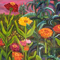 Image 3 of Zin - Mexi - Hemp Fields 1 + 2  | original canvas