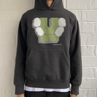 Image 4 of '01 Undercover x KAWS "Chaotic Discord" Hoodie