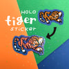Tiger Holo Sticker