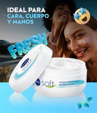 Image 1 of Nivea SOFT Crema para Cara y Cuerpo 