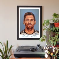 Image 1 of A3/A2 Poster - Lionel Messi