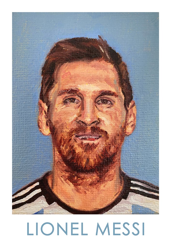 Image of A3/A2 Poster - Lionel Messi