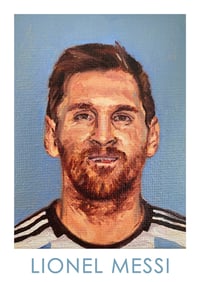 Image 2 of A3/A2 Poster - Lionel Messi