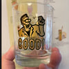 Frankenstein GOOD! 12oz Gold Old Fashioned Cocktail Glass