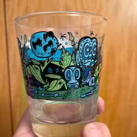 Image 5 of TROPICS BY NIGHT Full Color 15 oz Tiki Cocktail Glass