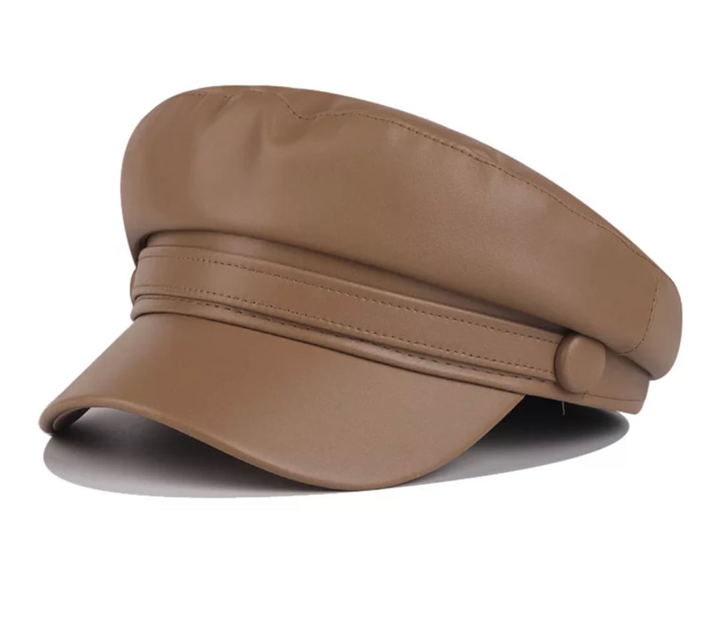 Image of Pippa Leather Cap