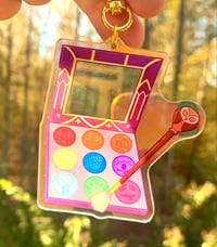 Image 1 of Coven Day Pallet! Holo Acrylic Charm