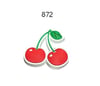 Cherry #872 Shoe Charm 