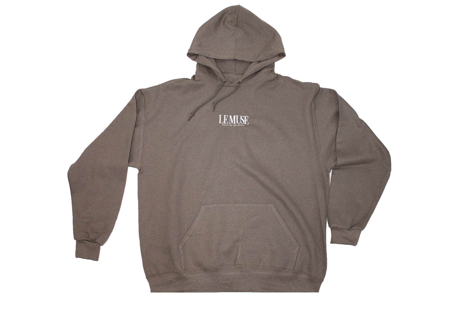 LE MUSE CREATIVE INFLUENCE GRAY WASH HOODIE