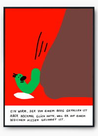 Image 1 of Wurm fällt vom Berg (A3)