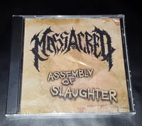 Image 1 of Massacred -Assembly of Slaughter - CD