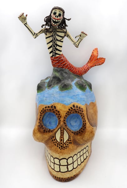 Image of Joel Garcia Mermaid Skull