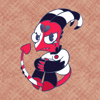 Helluva Boss Blitzo/Moxxie Chain Charm!